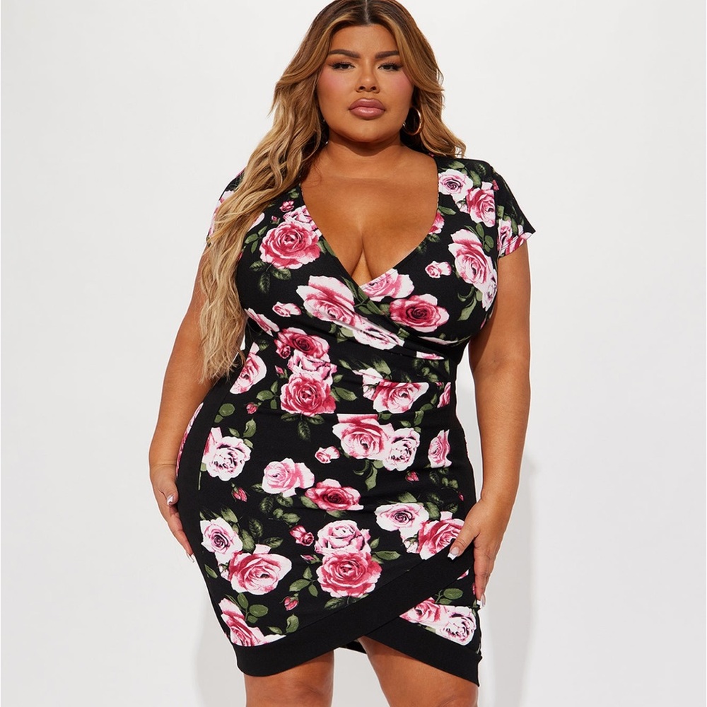 Floral print dress NEW